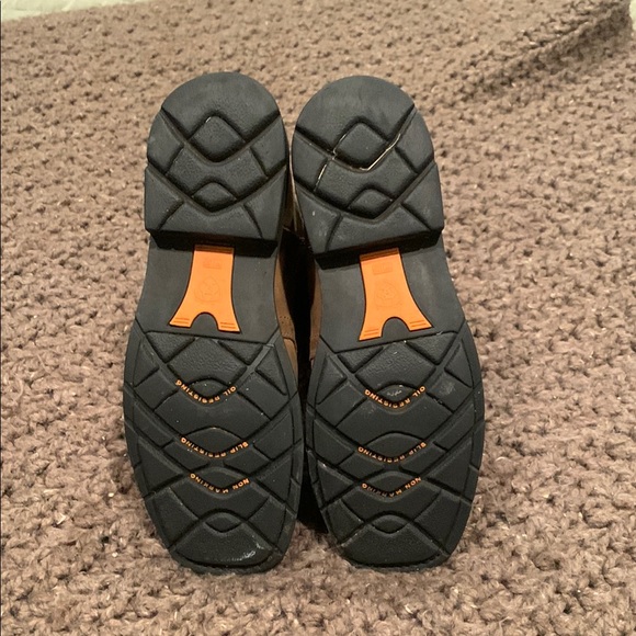 Rustic Brown Cowboy Boots - Picture 6 of 6